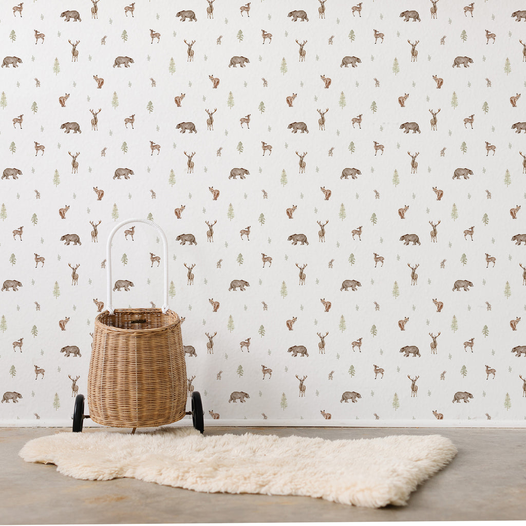 Woodland Nursery Wallpaper – Lana’s Shop