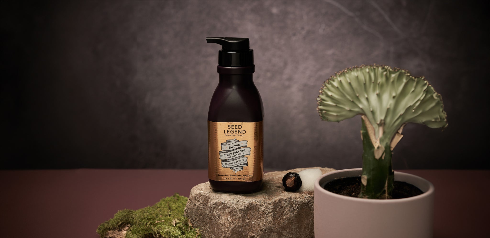 Seed Legend's Purifying Berry Body Spa Body Wash