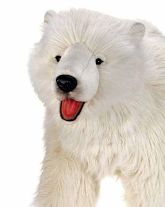 life size polar bear stuffed animal