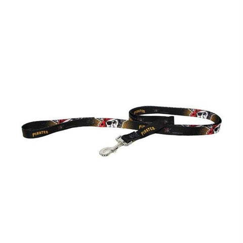 Pittsburgh Pirates Toy Size Classic Leather Dog Collar