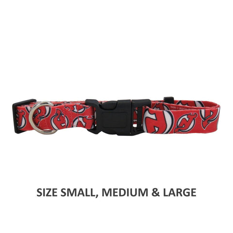 Pets First NHL New Jersey Devils Leash for Dogs & Cats, Medium. - Walk Cute  & Stylish! The Ultimate Hockey Fan Leash!, Medium (4 ft Long x 0.62 in