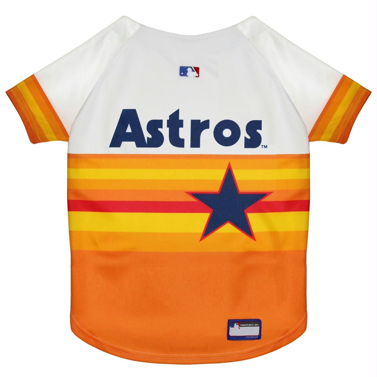 Astros Throwback Jersey Pet Products at 