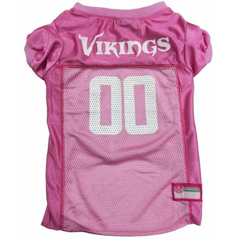 Minnesota Vikings Official NFL Kids Youth Girls Size Jersey-Style Athletic  Shirt