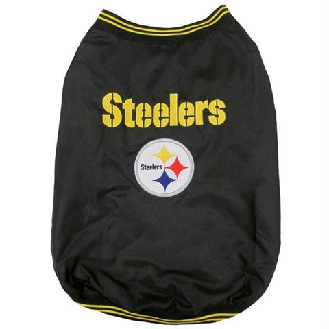 Pets First NFL Football Pittsburgh Steelers Mesh Dog & Cat Jersey - Medium