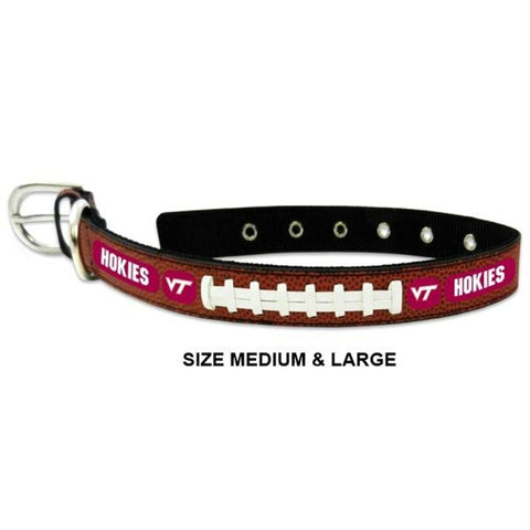 New England Patriots Classic Leather Football Collar