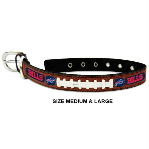Buffalo Bills Classic Leather Football Collar