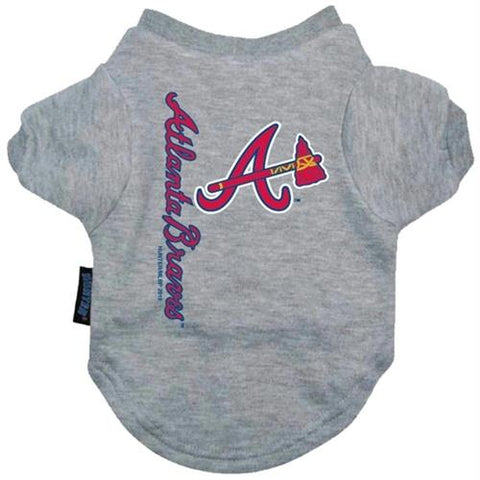 Pets First MLB Atlanta Braves Hoodie Tee Shirt for Dogs and Cats, Warm and  Comfort - Small