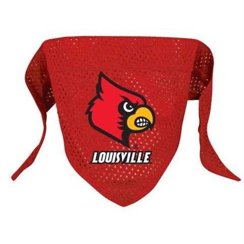 Pets First Louisville Cardinals Cheerleader Pet Dress - Xs