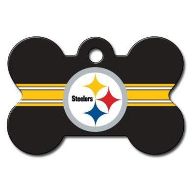 Zubaz NFL Team Adjustable Pet Collar for Dogs & Cats, Pittsburgh Steelers,  Small