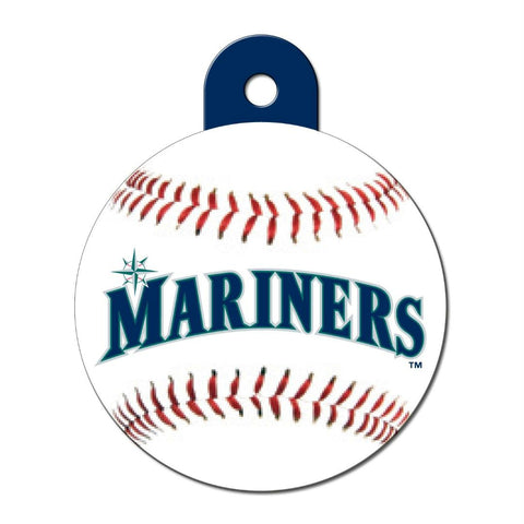 MLB Seattle Mariners Pets First Pet Baseball Jersey - Navy XS