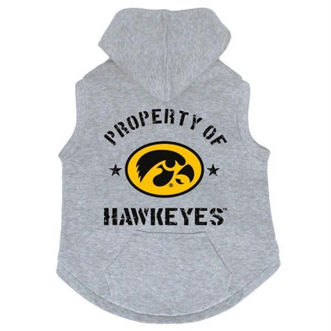 Pets First College Iowa Hawkeyes Cheerleader, 3 Sizes Pet Dress Available.  Licensed Dog Outfit 