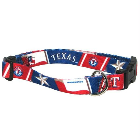 Wincraft Texas Rangers Medium Adjustable Pet Collar