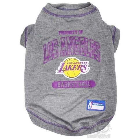 NBA Los Angeles Lakers Puffer Vest for Dogs & Cats, Size Small. Warm, Cozy,  and Waterproof Dog Coat, for Small and Large Dogs/Cats. Best NBA Licensed