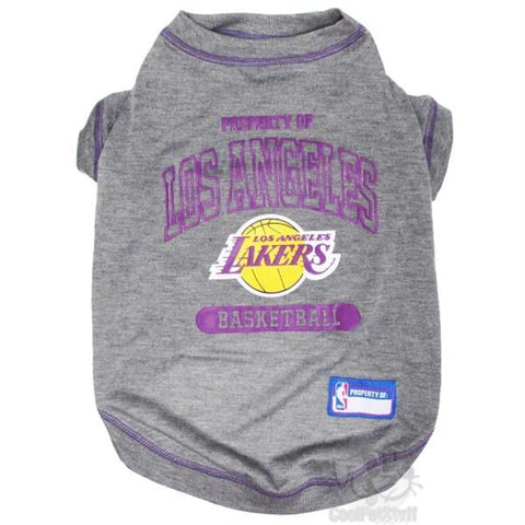 lakers dog shirt