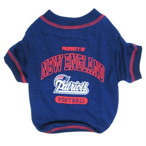 New England Patriots Pet T-Shirt - Large