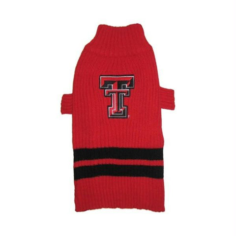 Pets First Texas Tech Red Raiders Pet Hoodie T-Shirt - Large