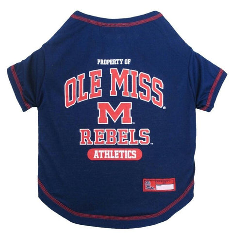 Ole Miss Rebels Dog Jersey-university of Mississippi Pink 