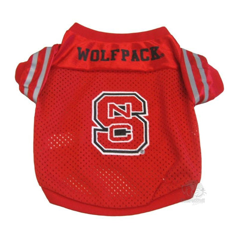 Pet Goods PSMJER-801 NCAA North Carolina State Wolfpack Dog Jersey Football Shirt