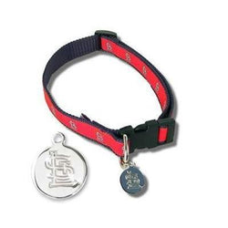 MLB St. Louis Cardinals Licensed PET COLLAR- Heavy-Duty, Strong, and  Durable Dog Collar. Available in 29 Baseball Teams and 4 Sizes