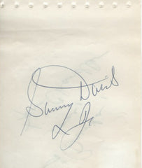 Sammy David Jr signature