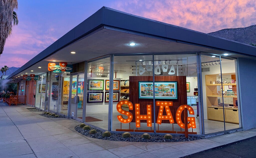 Shag store on Palm Canyon Dr in Palm Springs