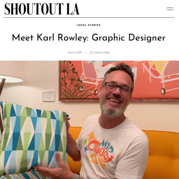 ShoutoutLA interview about Mid Century Style Shop and Palm Springs