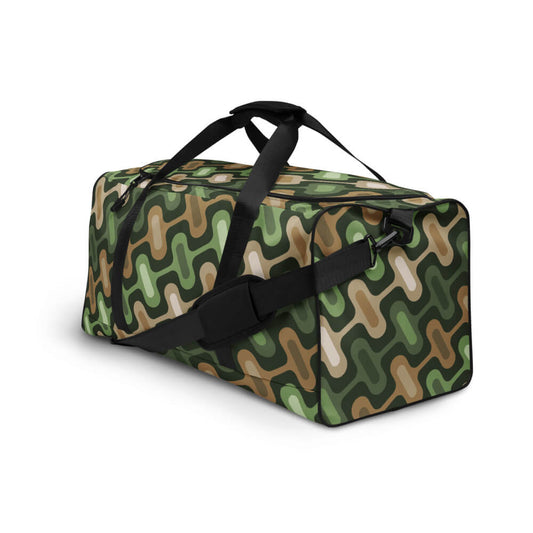 Camouflage Theme Travel Duffle Bag for Men Women Camo