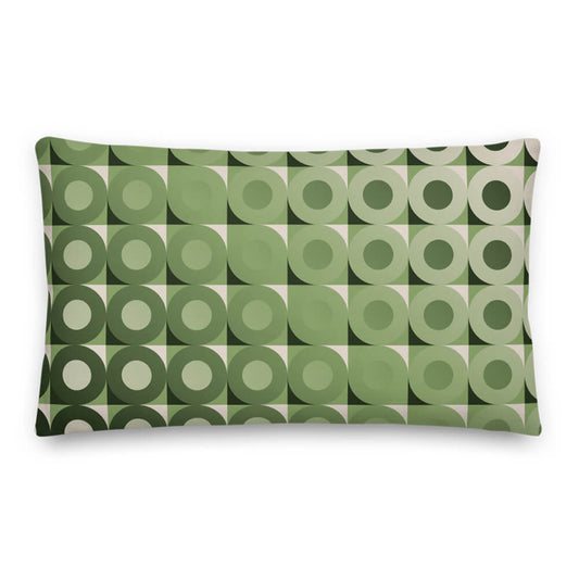 Mid Century Modern Aqua Green LifeSavers 22 Square Throw Pillow – Mid  Century Style Shop