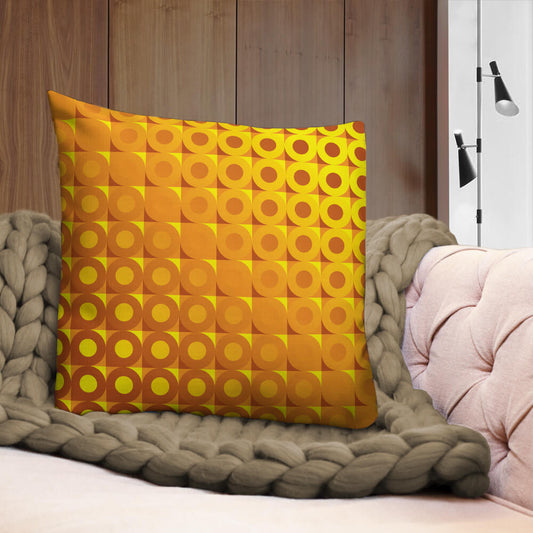 Mid Century Modern Orange Yellow LifeSavers 18 Square Throw Pillow – Mid  Century Style Shop