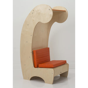 Contemporary Reading Chair And Bookcase