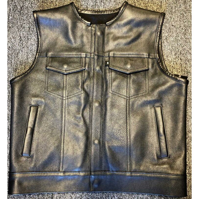 Espinozas Leather Vest — TMF Cycles