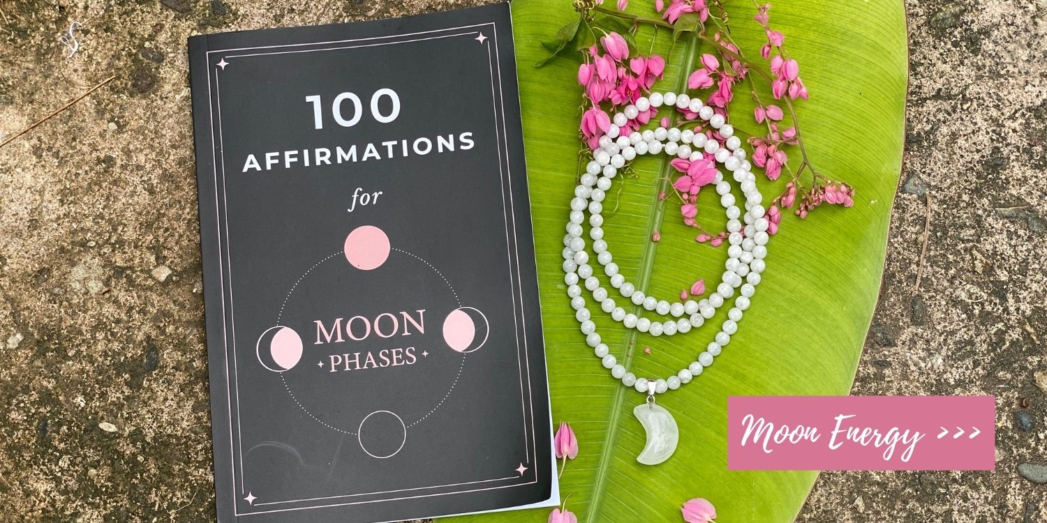 Moon energy necklace