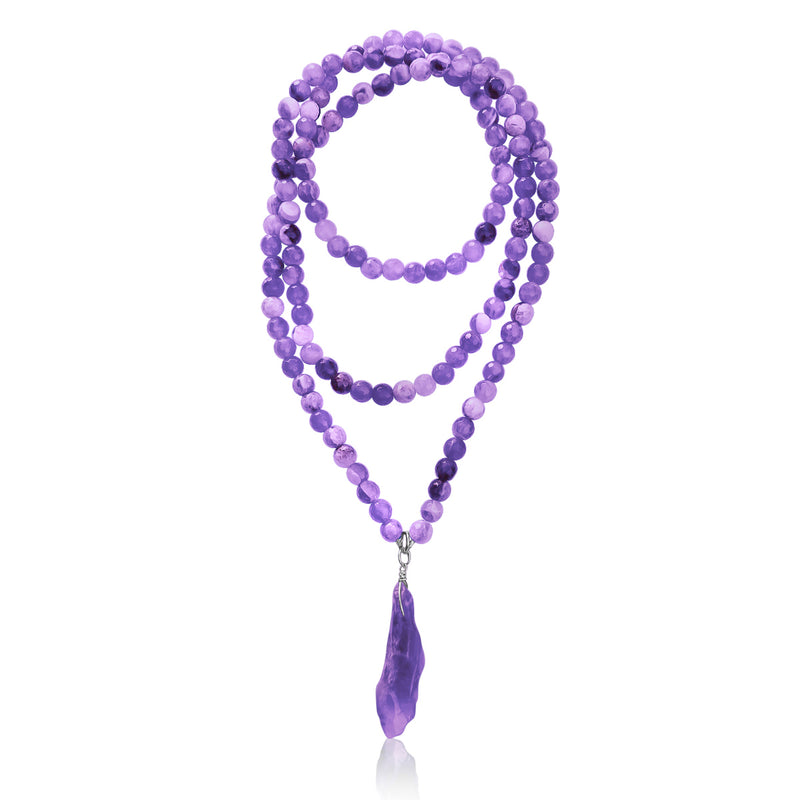 amethyst necklace for anxiety