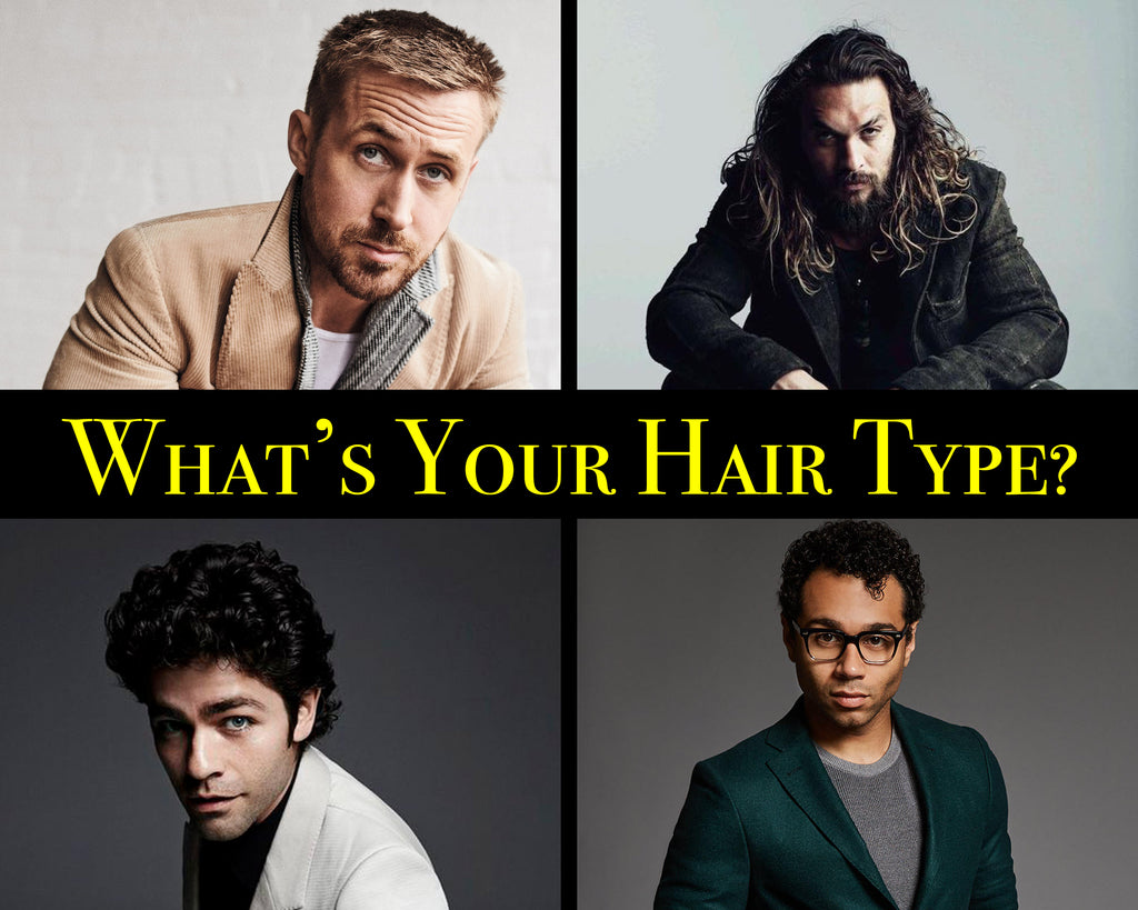 Men's Hair Types & Chart: How to Identify, Maintain, & Style!