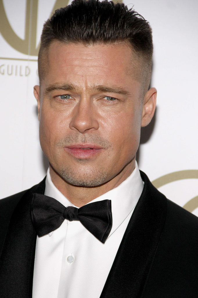 brad pitt undercut