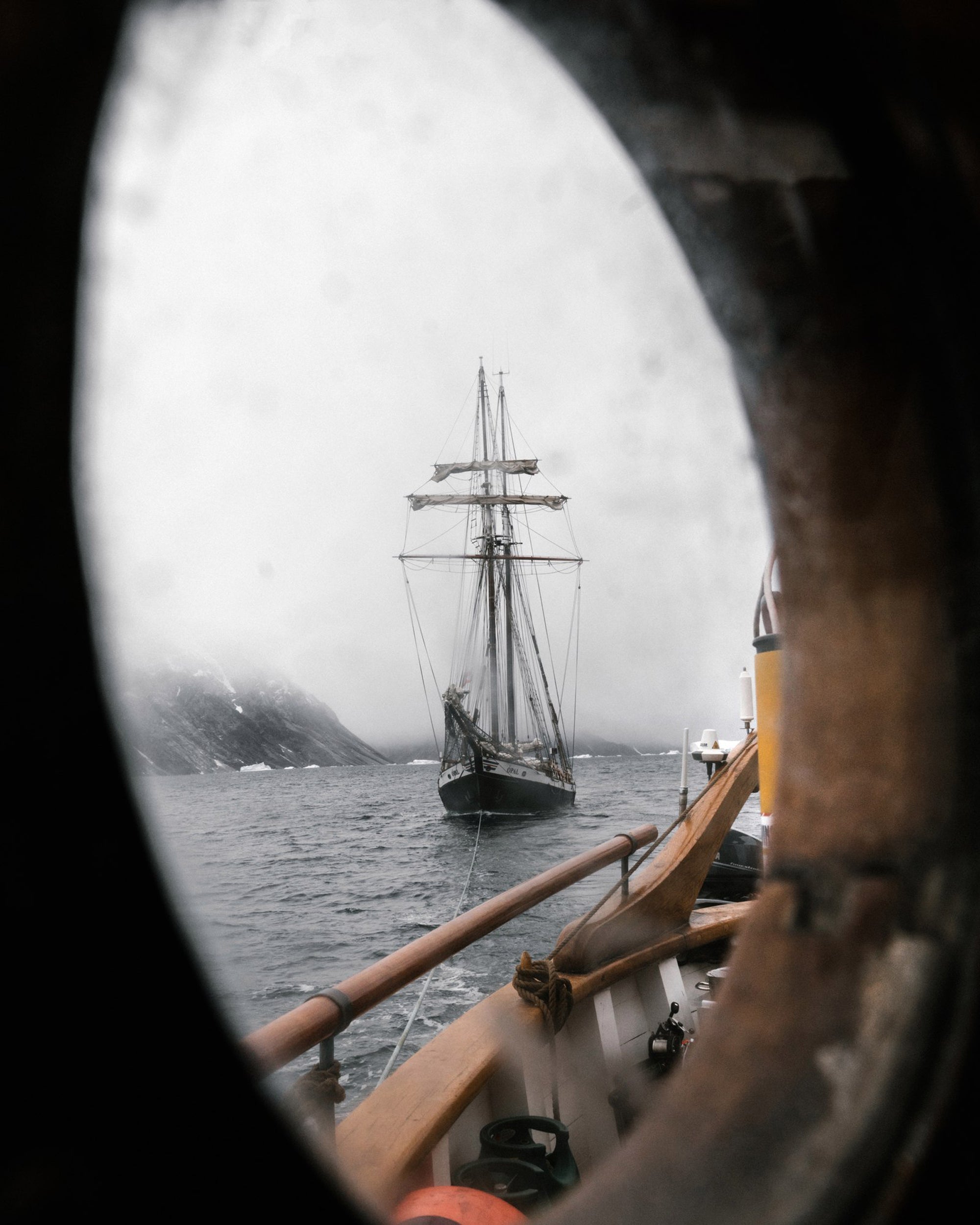 Nick Bondarev Sailing Arctic, inside ship