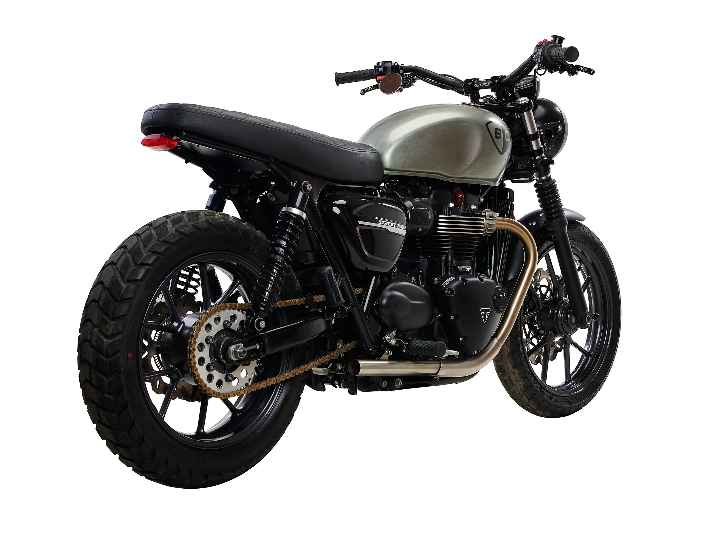 Triumph Street Twin Custom Motorcycle British Customs