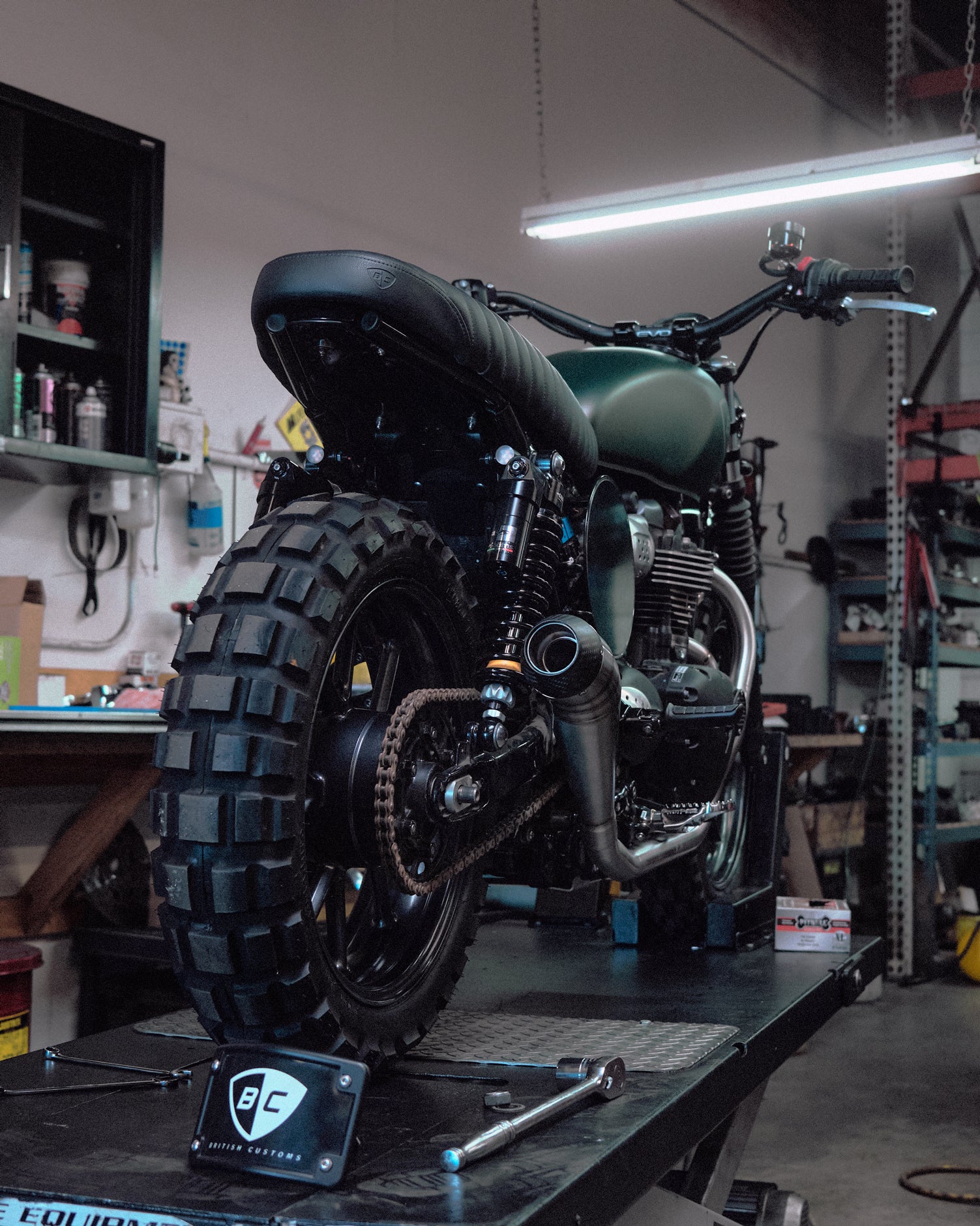 Street Scrambler in the shop