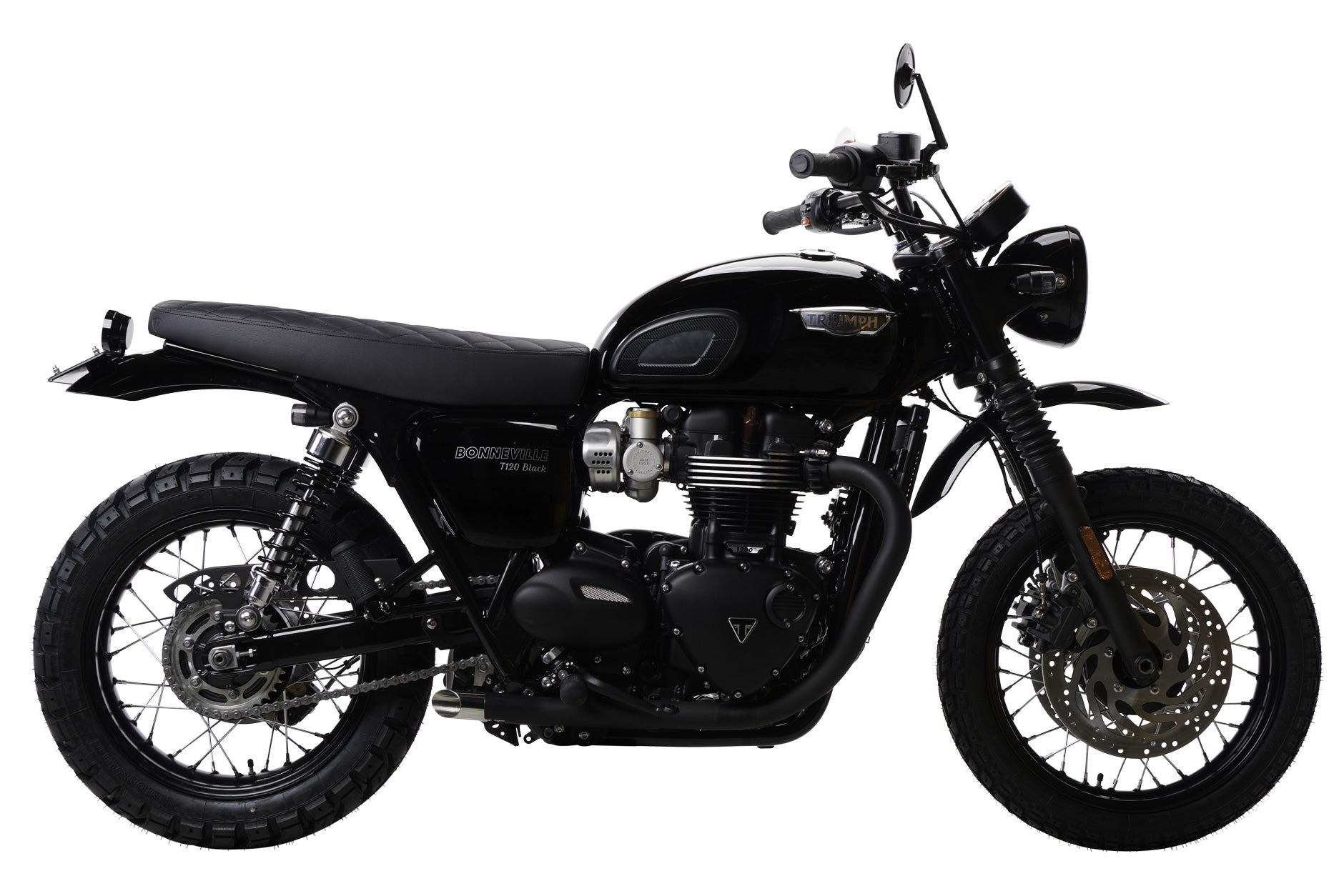 British Customs Triumph Bonneville T120 Build - Scrambler 120