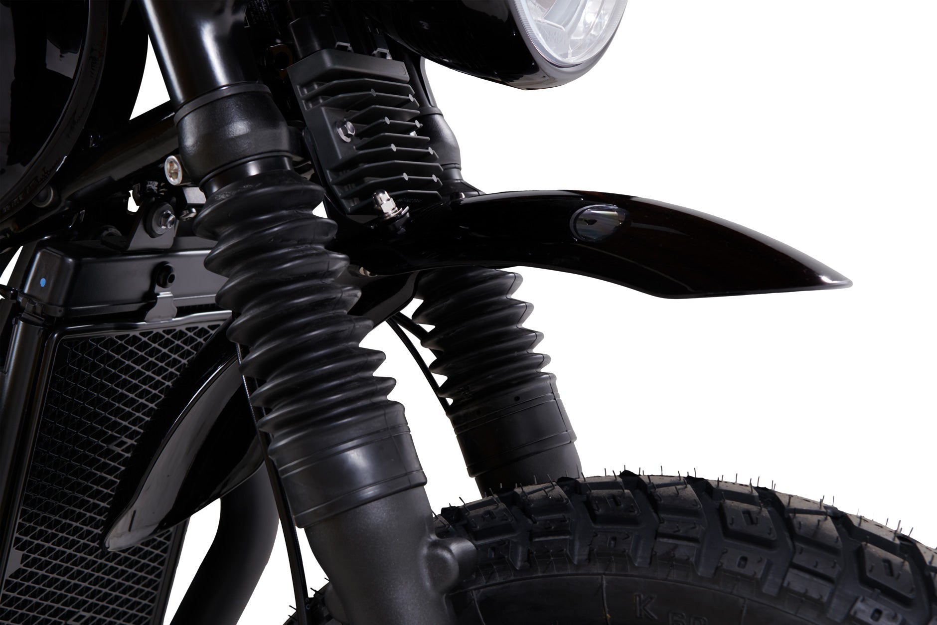 Bonneville T120 - Scrambler 120 Build - High Fender Bracket