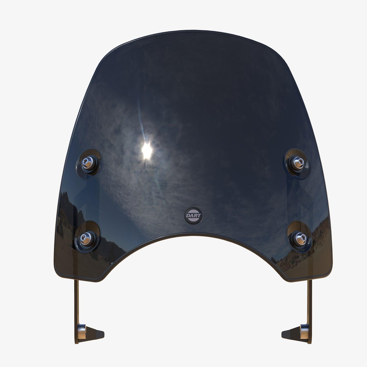 Dart Classic S3 Flyscreen for Triumph Street Twin & Speed Twin 900 | Black