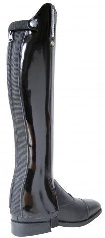 patent leather riding boots