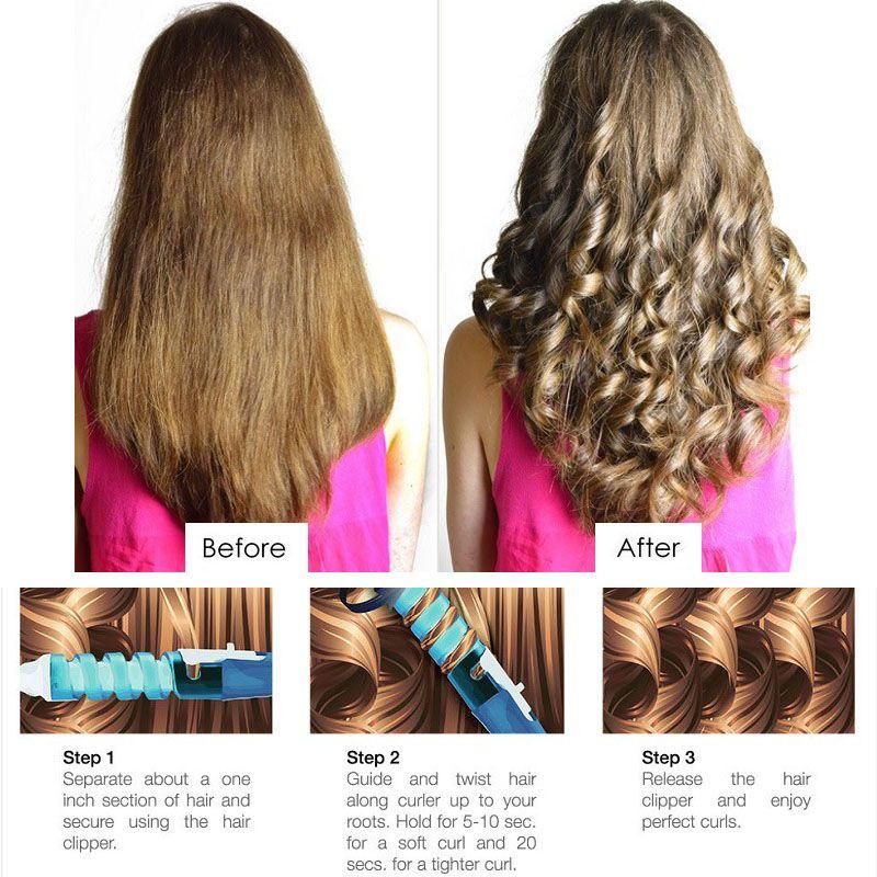 the wand hair styler