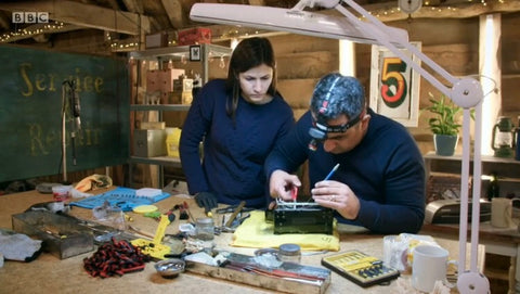 typewriter restoration on BBC the Repair Shop