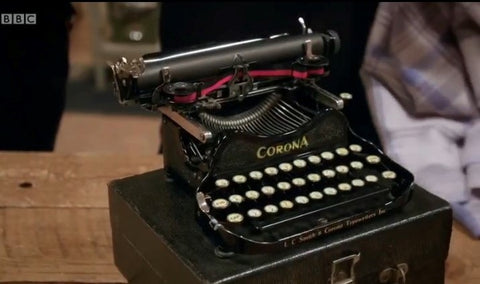 Corona 3 Typewriter restored on the Repair Shop BBC