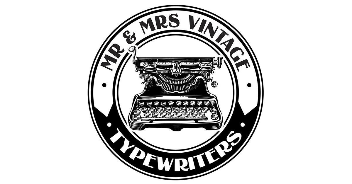 Mr & Mrs Vintage Typewriters ltd