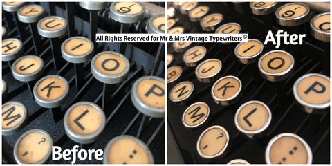 Imperial good companion model 1 Typewriter key rings clean