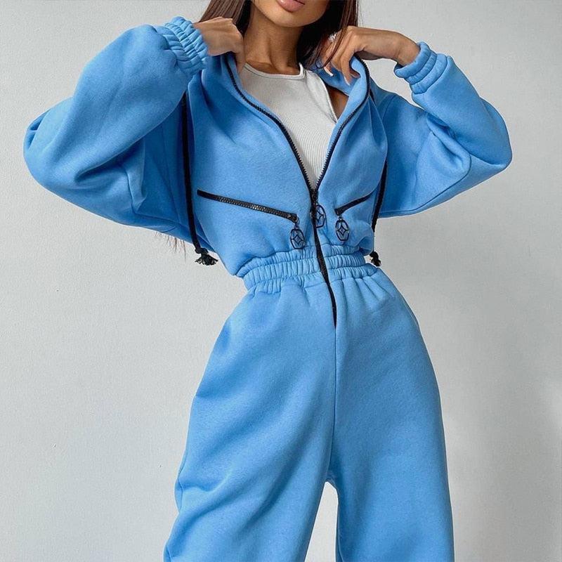 cozy long sleeve jumpsuit