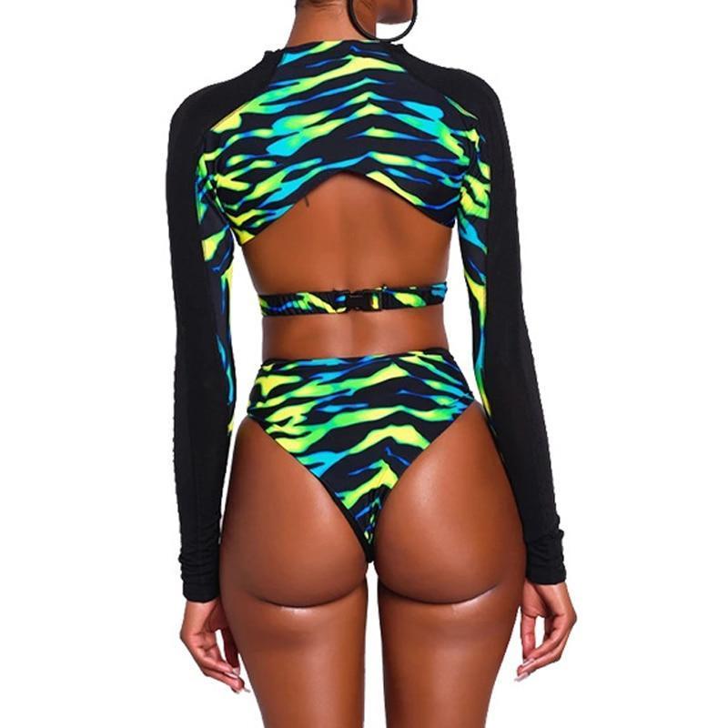 long sleeve swimsuit in store