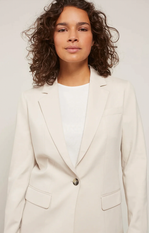 amelia cream blazer